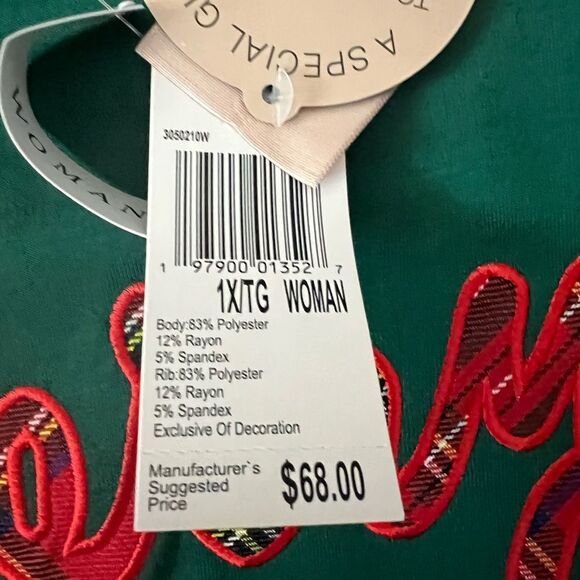 Philosophy Merry Top- Size 1X - Picture 6 of 8